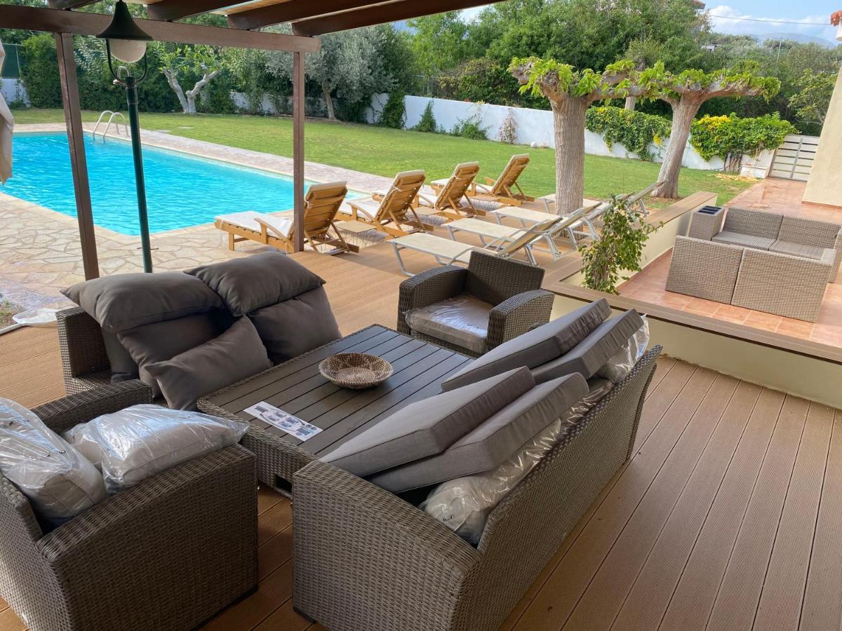 Relaxing Villa With Swimming Pool And Garden Agios Georgios  Exterior photo