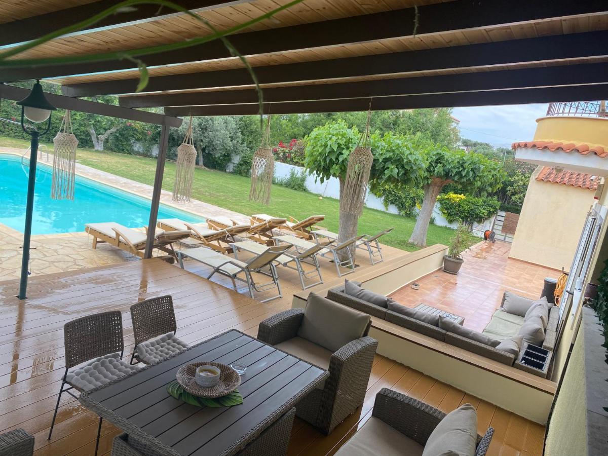 Relaxing Villa With Swimming Pool And Garden Agios Georgios  Exterior photo